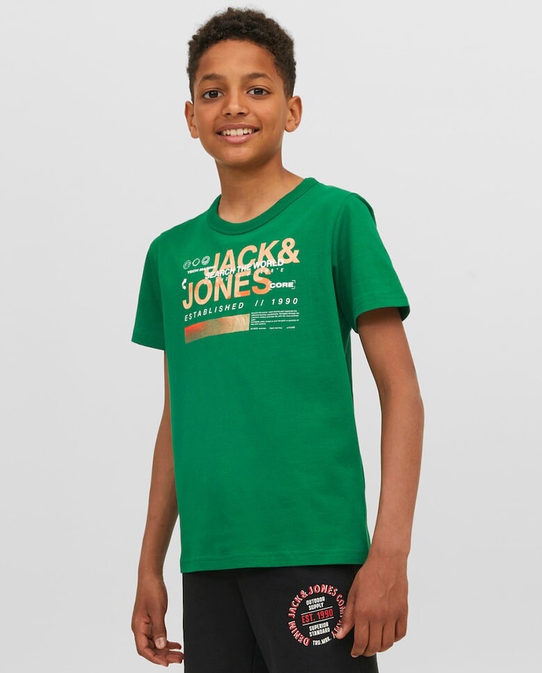 

Футболка для мальчика с коротким рукавом Jack & Jones, зеленый