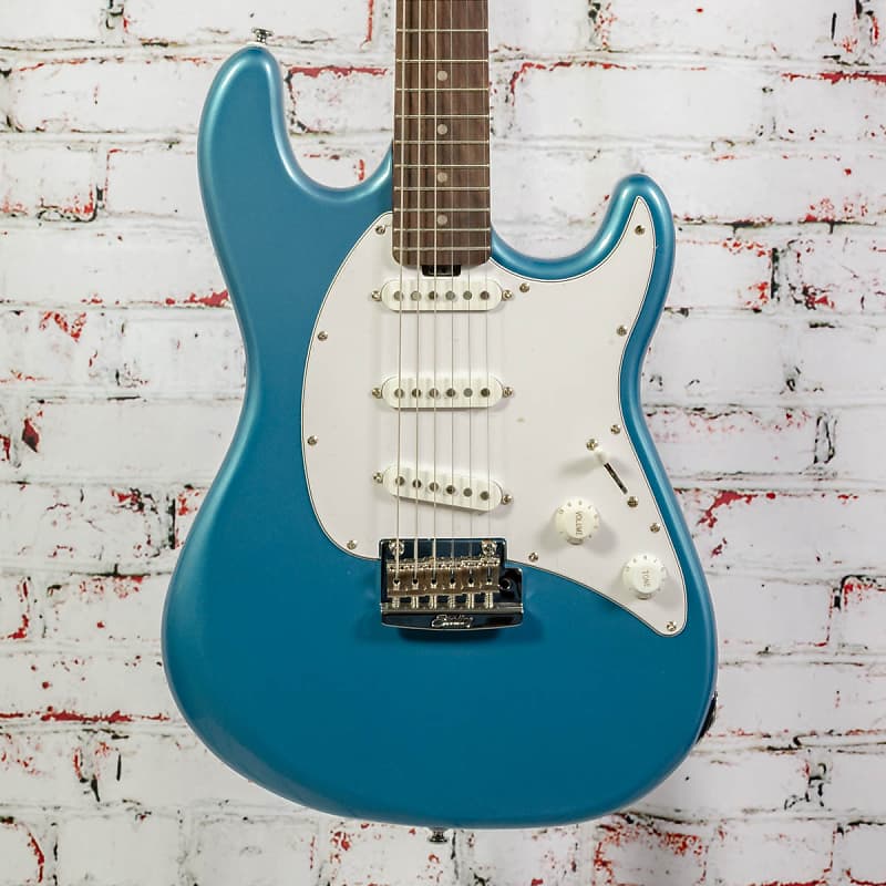 Электрогитара Sterling by Musicman Cutlass SSS Electric Guitar Toluca Lake Blue x4882