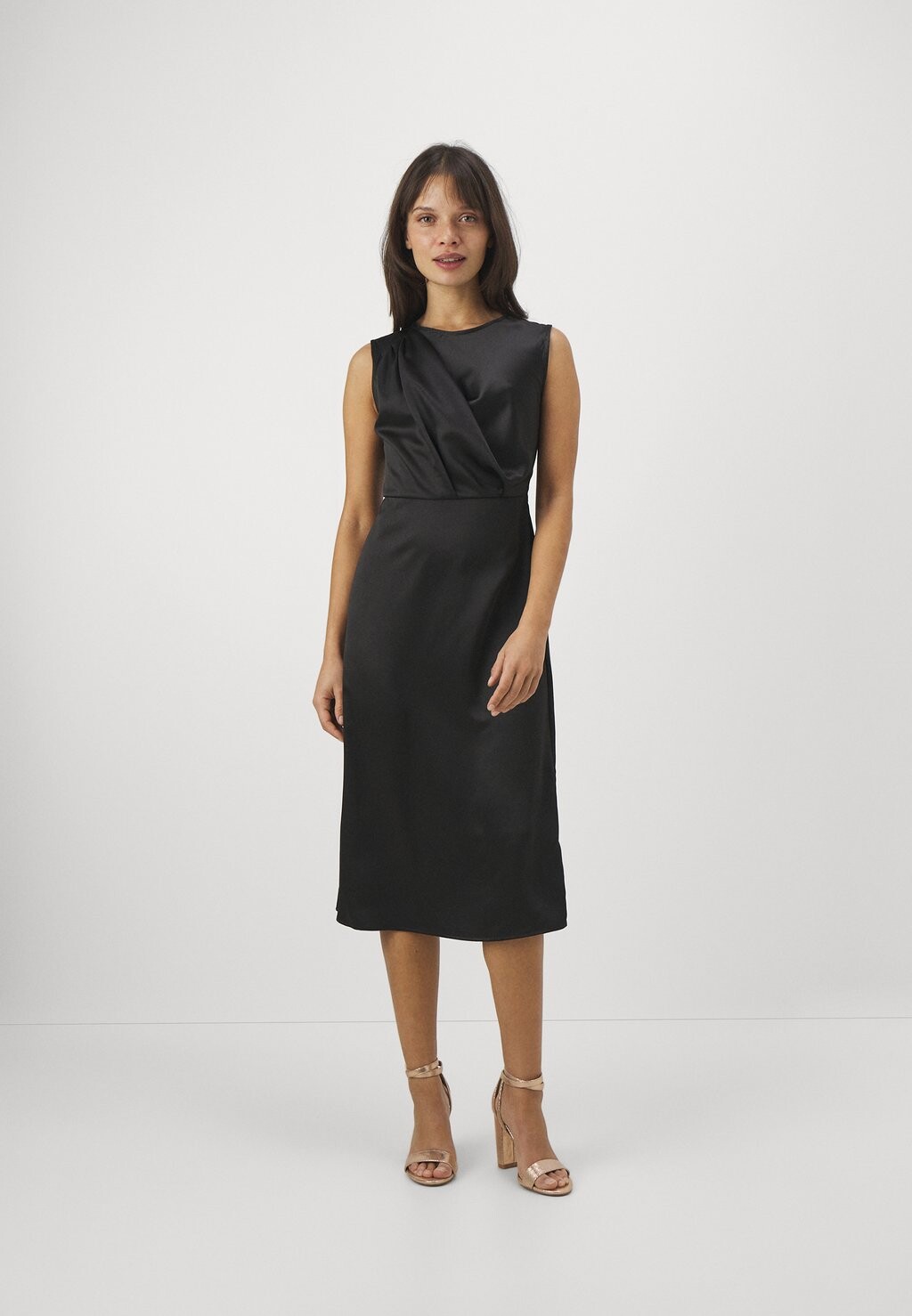 

Летнее платье Vmmerle Detail Dress Vero Moda Petite, черный