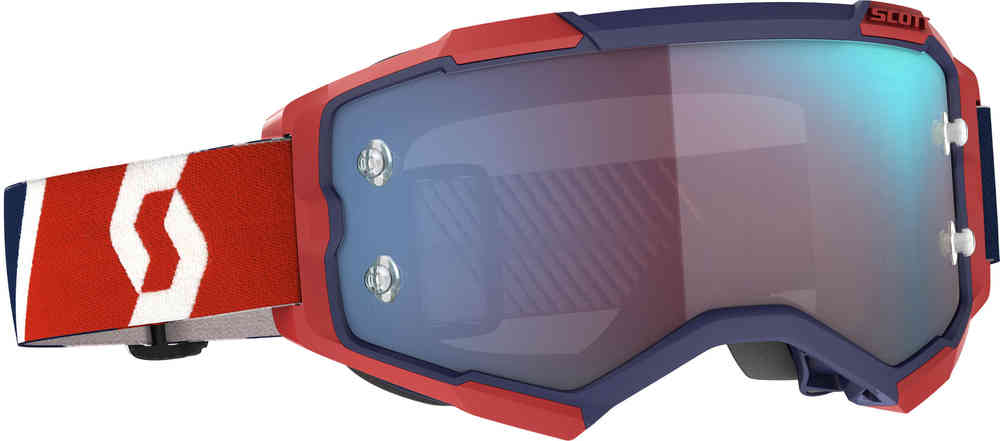 Очки для мотокросса Fury красные/синие Scott мотор a для квадрокоптера syma x54hw hc красно синие провода
