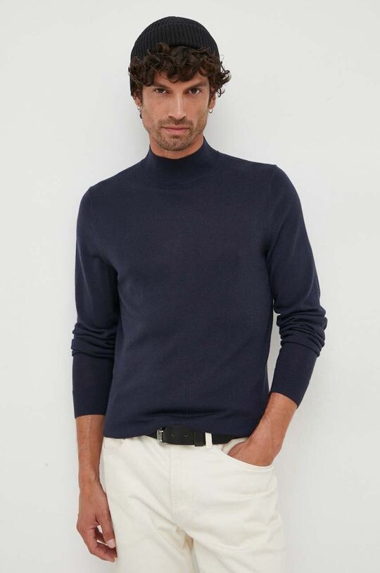 

Шерстяной свитер Calvin Klein, темно-синий