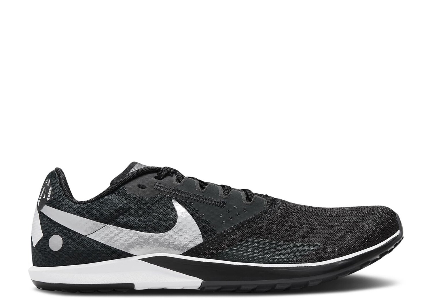 

Кроссовки Nike Zoom Rival Waffle 6 'Black Metallic Silver', черный