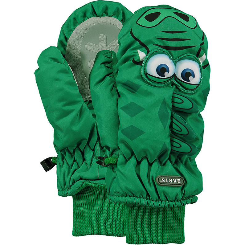 Детские нейлоновые 3D перчатки Barts, зеленый
