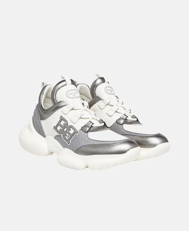 

Массивные кроссовки Bally, белый