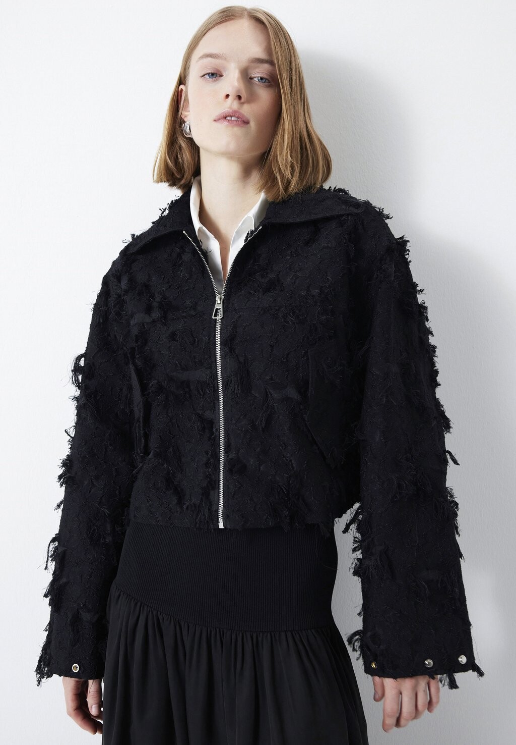 

Легкая куртка RELAXED FIT COLLAR Ipekyol, цвет black