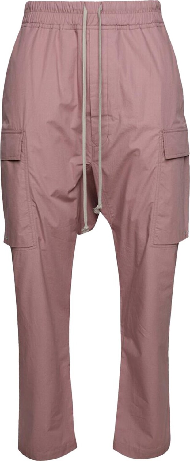 

Брюки Rick Owens Cargo 'Dusty Pink', розовый