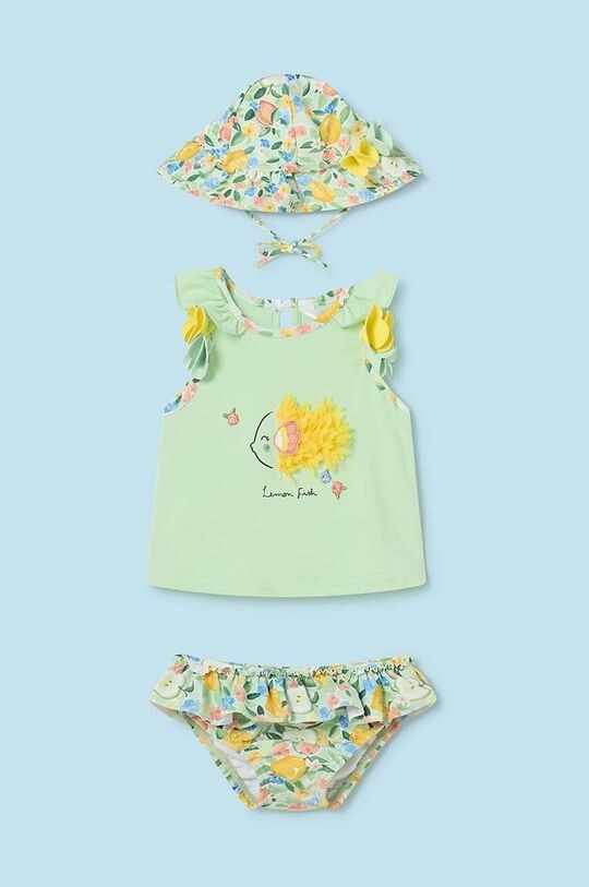 

Mayoral Newborn Детский купальник из двух частей, зеленый