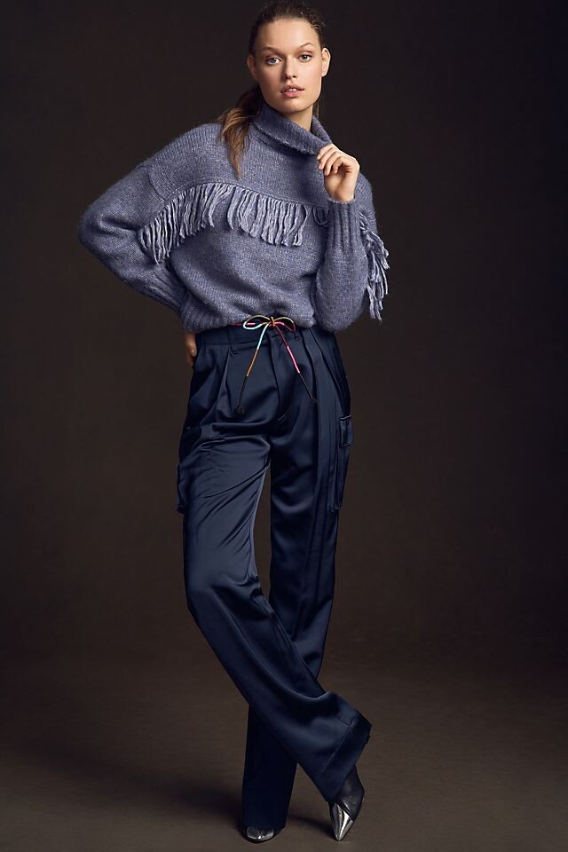 

Брюки универсальные Scotch & Soda Faye, темно-синий