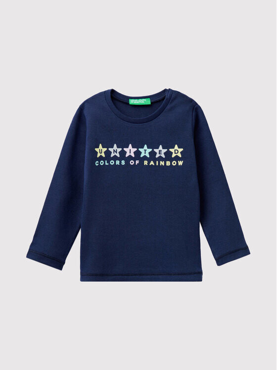 

Блуза стандартного кроя United Colors Of Benetton, синий