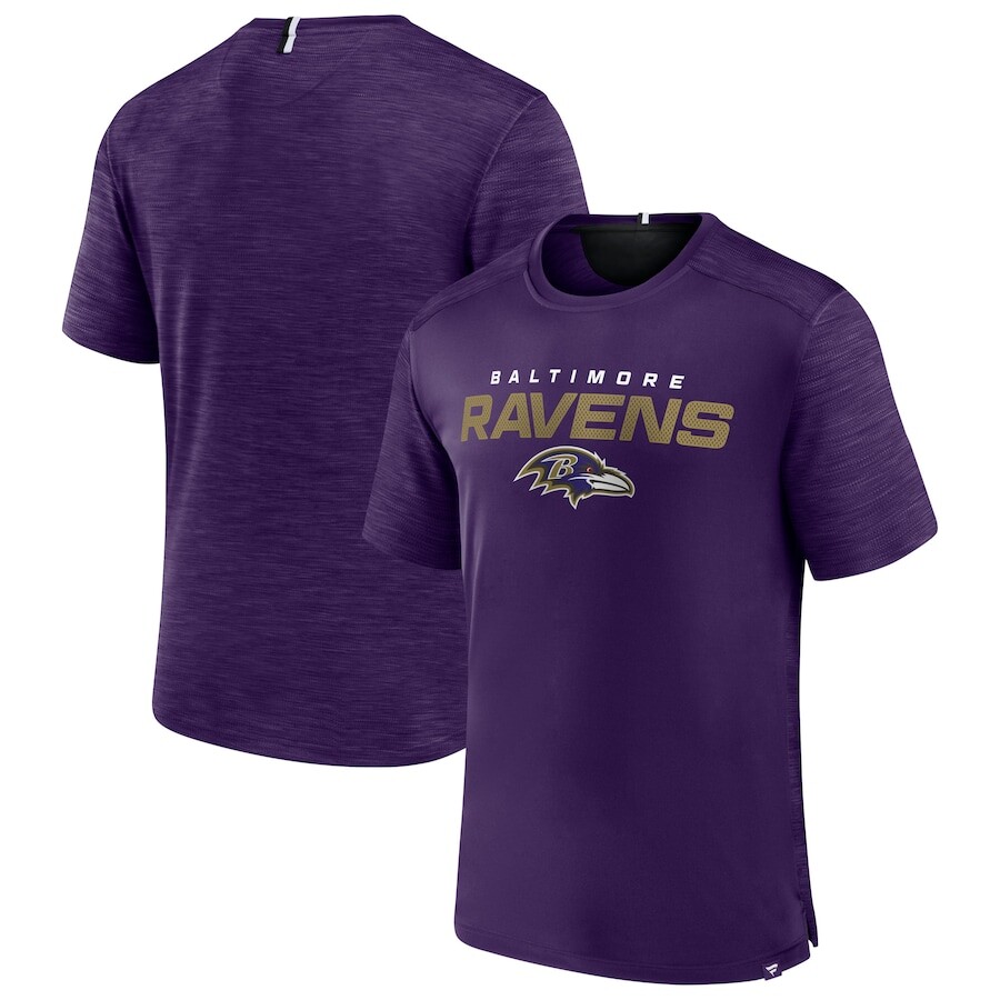 

Футболка с коротким рукавом Fanatics Branded Baltimore Ravens, фиолетовый