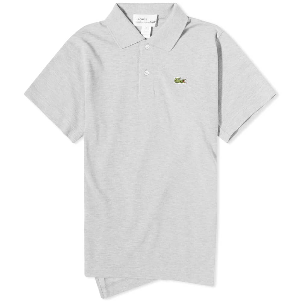 

Comme des Garçons Shirt x Lacoste Асимметричная рубашка-поло