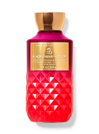 

Ежедневный питательный лосьон для тела Black Cherry Merlot, 8 fl oz/ 236 mL, Bath and Body Works