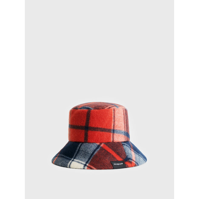 Шляпа Desigual BucketRed Check, красный