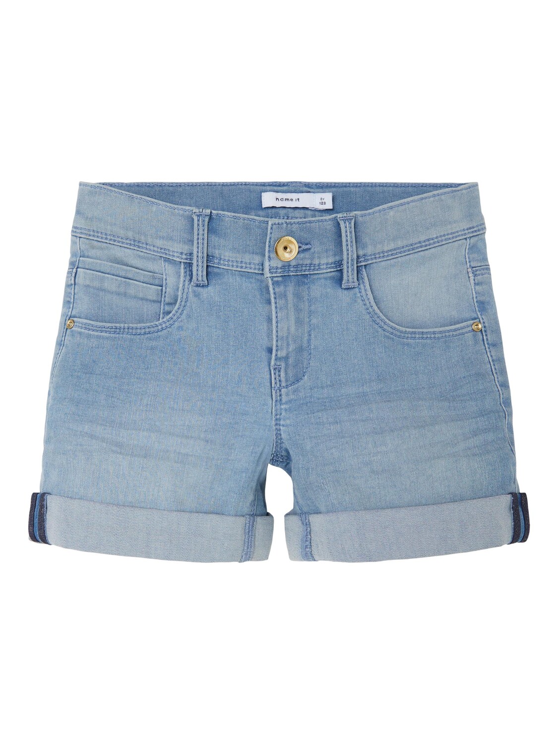 

Шорты name it Jean, цвет light blue denim