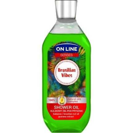

Масло-гель для душа On Line Senses Brazil Vibes, 500 мл, Forte Sweeden