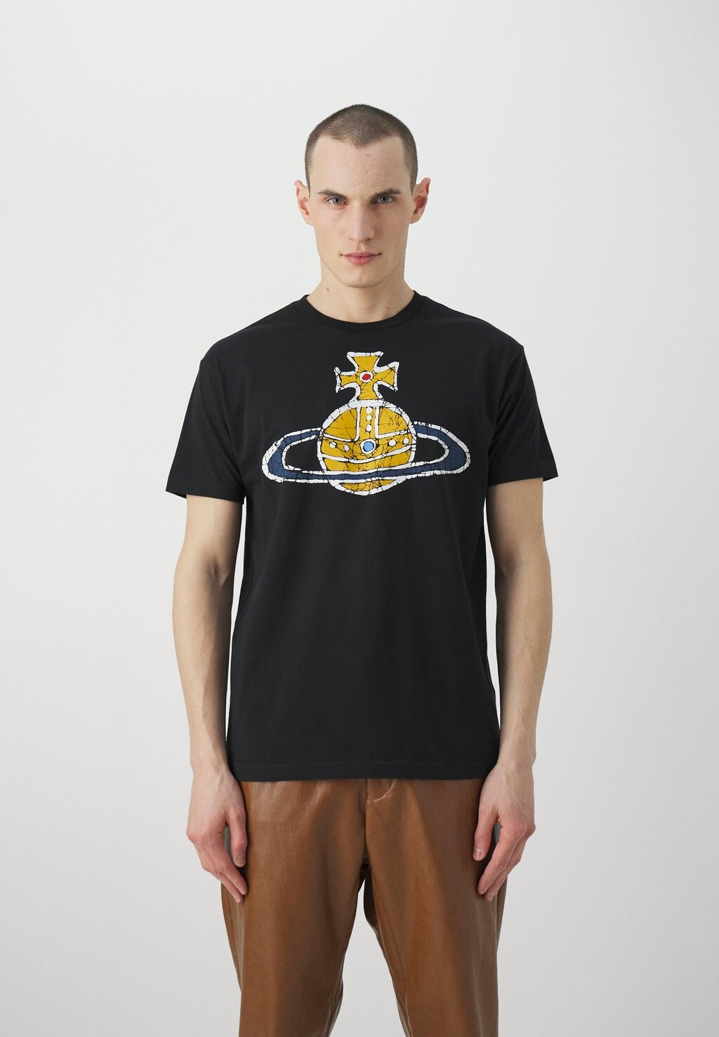 

Футболка с принтом Time Machine Classic Unisex Vivienne Westwood, черный