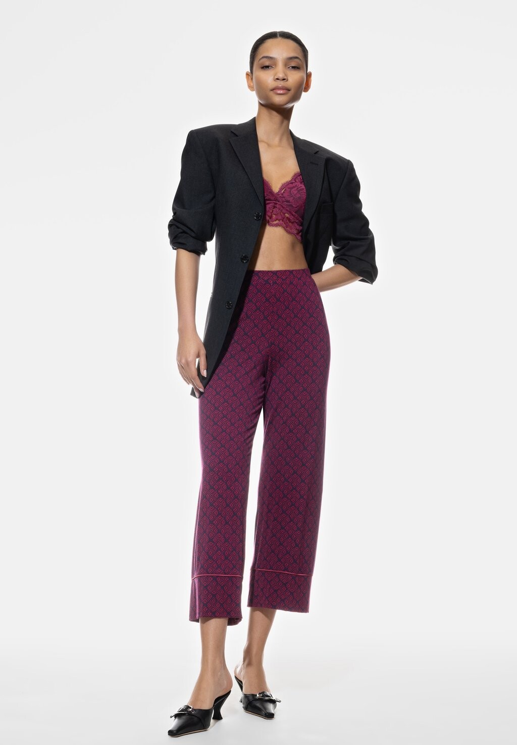 

Пижамные штаны CULOTTE GEOMETRIC mey, цвет Berry