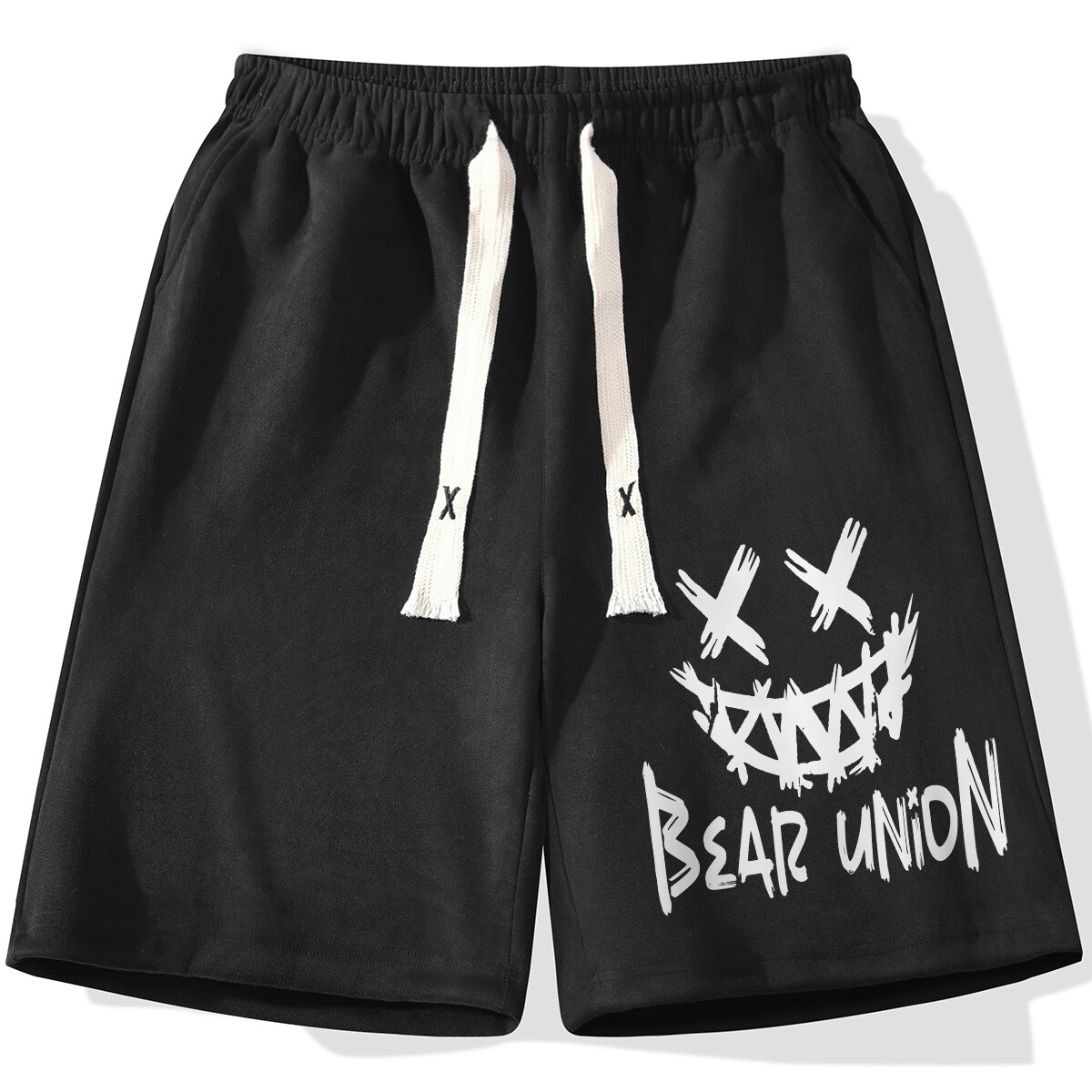 

Повседневные шорты унисекс Bear Union, Черный (в комплекте с такими же коричневыми шортами)