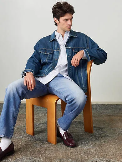 

Настоящая рубашка на пуговицах Levi's, синий
