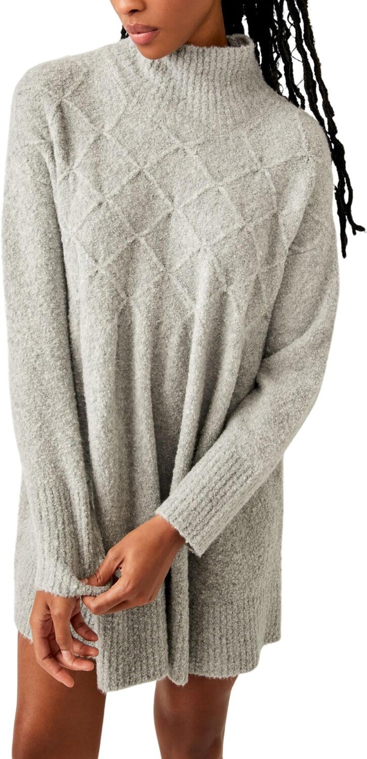 

Платье-свитер Jaci Free People, цвет Heather Gray