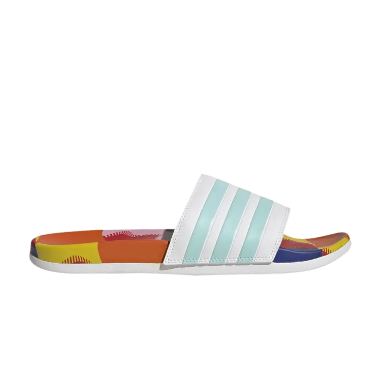 

Кроссовки Adidas Adilette Comfort Slide, белый