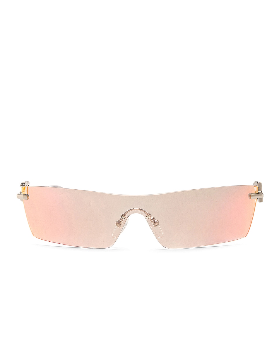Солнцезащитные очки Dolce & Gabbana Rectangular, серебряный солнцезащитные очки zara rectangular белый