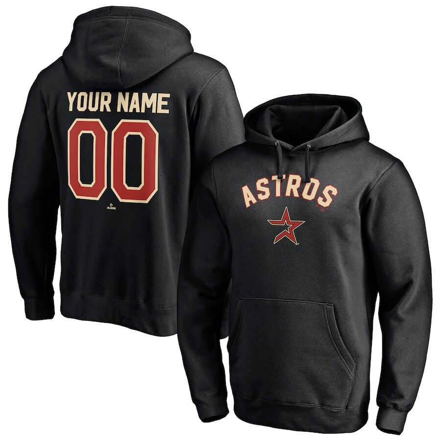 

Пуловер с капюшоном Fanatics Branded Houston Astros, черный