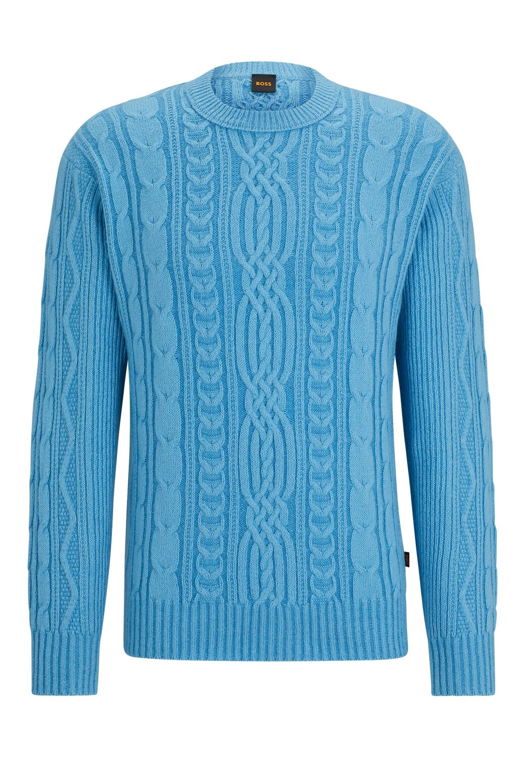 

Свитер BOSS KUBIEL Relaxed Fit, синий