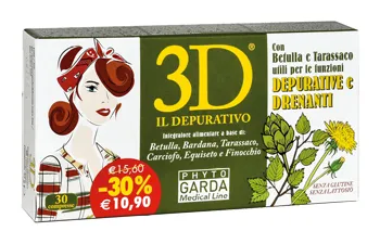 

Phyto Garda 3D The Purifying, 30 таблеток, дренажная добавка