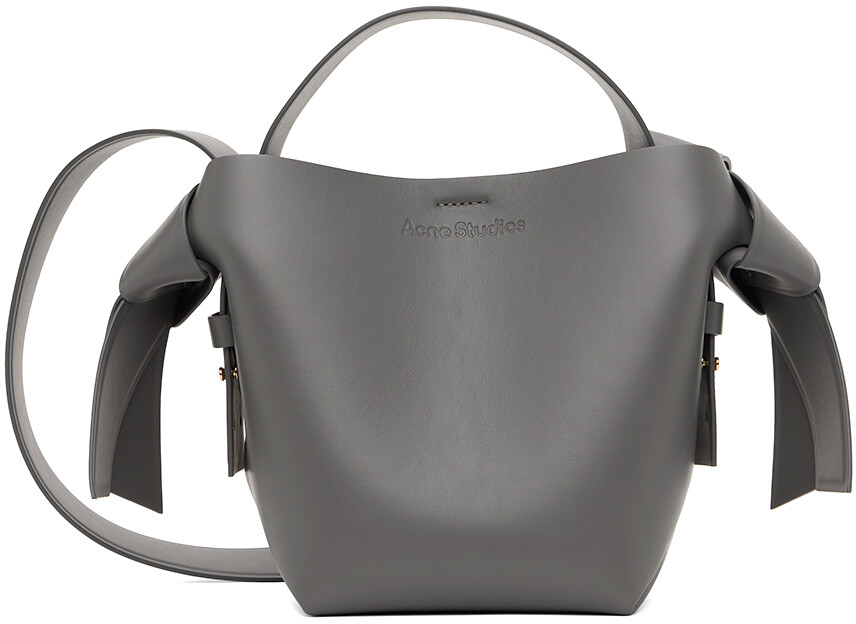 

Gray Mini Musubi Bag Acne Studios