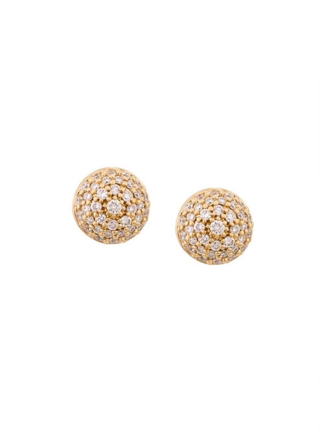 

Серьги Black Caviar из желтого золота с бриллиантами ALINKA, металлик