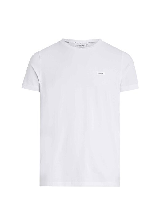 

Белая мужская футболка с круглым вырезом K10K112724YAF Calvin Klein, белый