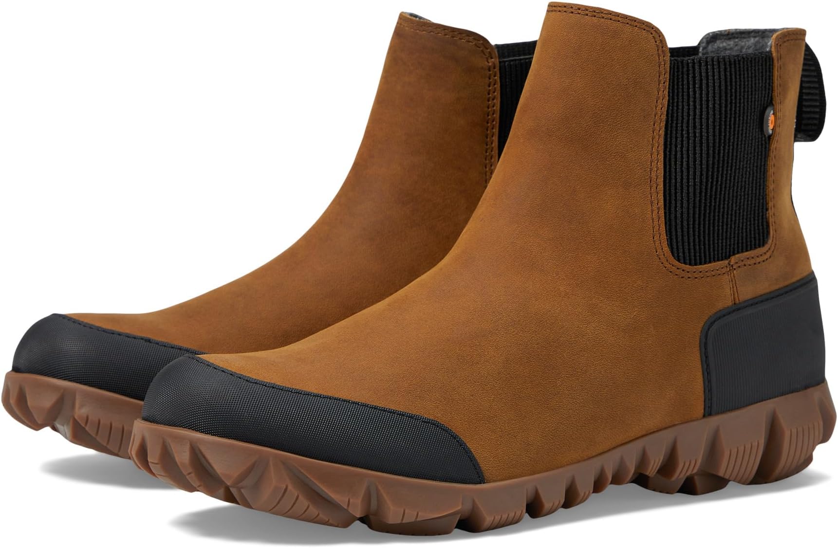 Зимние ботинки Arcata Urban Leather Chelsea Bogs, цвет Carmel/Amber цена и фото