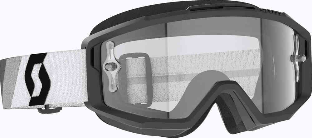 Черные/белые очки для мотокросса Split OTG Scott очки для катания на лыжах кросс кантри велосипедные очки для мотокросса мотоциклы оборудование для мотокросса очки для мотокросса вело