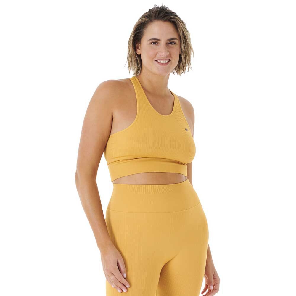 

Футболка Rip Curl Rss Dunes Crop, желтый