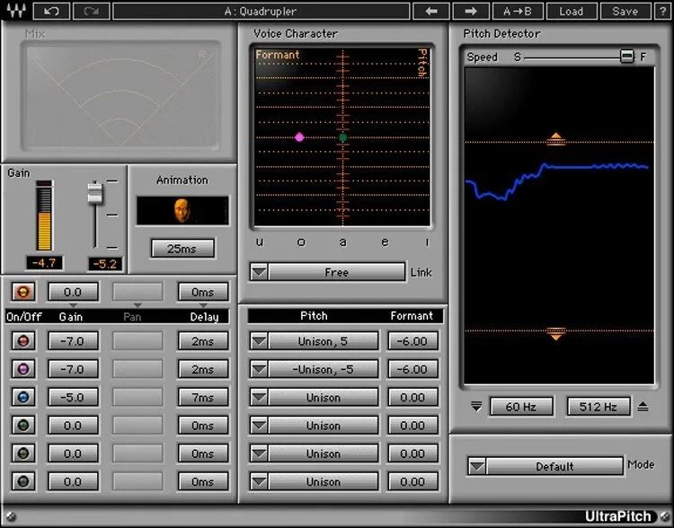 

Плагин Waves UltraPitch