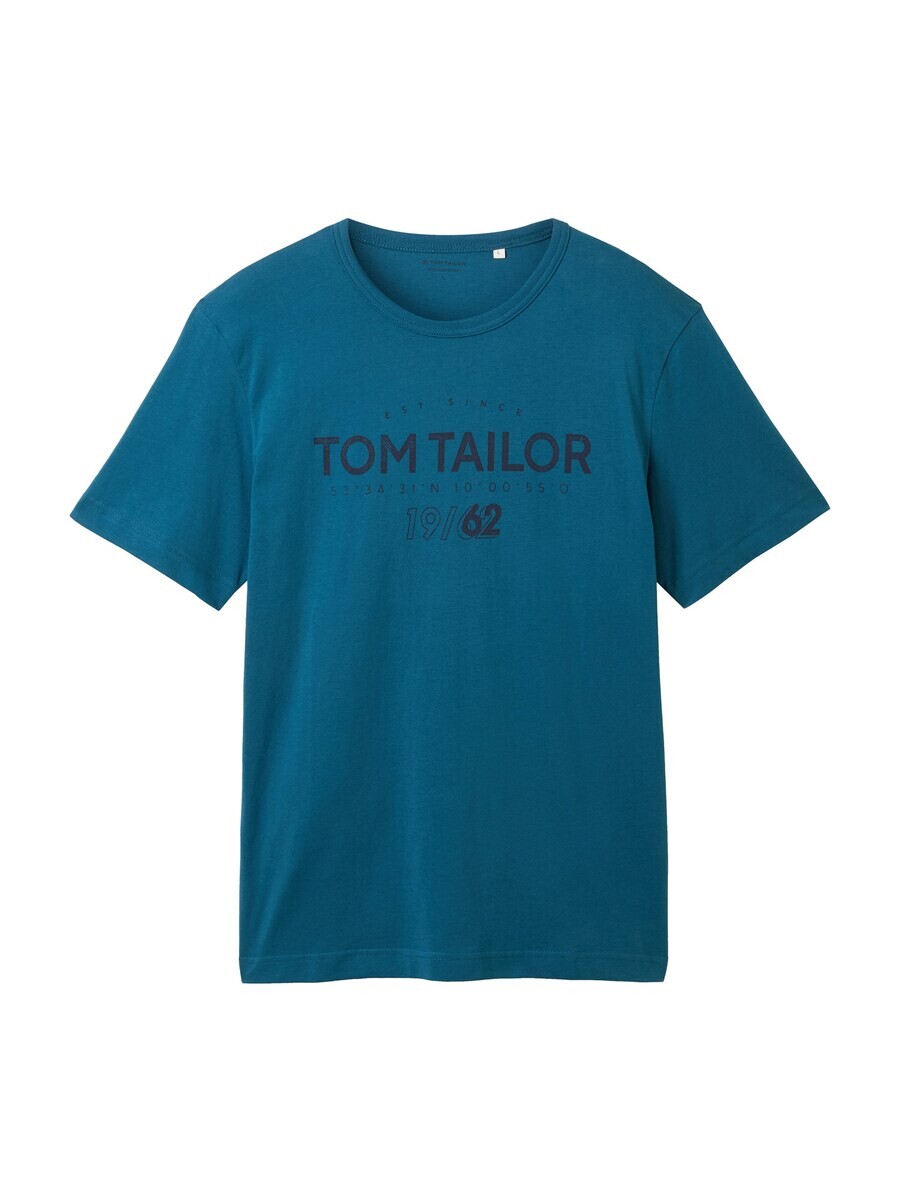 

Футболка TOM TAILOR, цвет Petrol