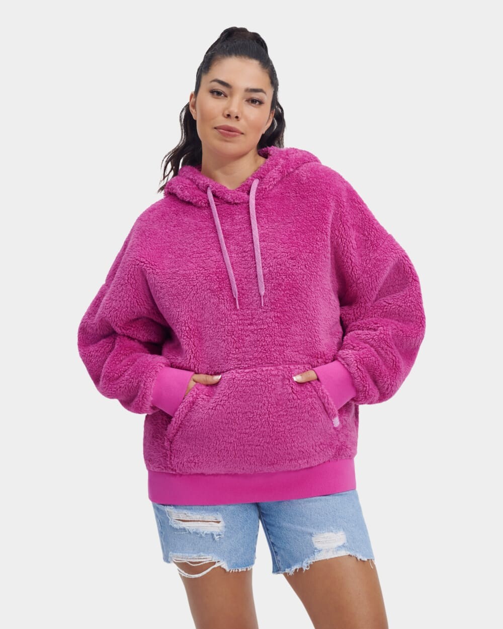 

Толстовка Loyra Sherpa Hoodie UGG, розовый