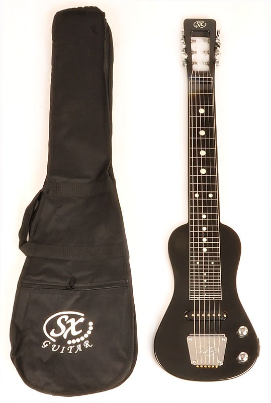 Электрогитара SX Lap 3 Lap Steel Guitar w/Bag Black электрогитара sx lap 2 ash nat electric lap steel guitar w bag