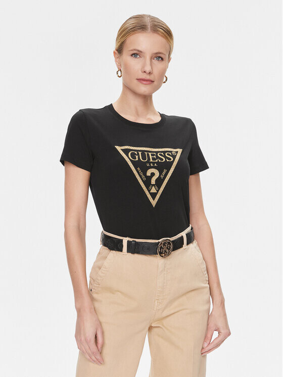 

Футболка стандартного кроя Guess, черный