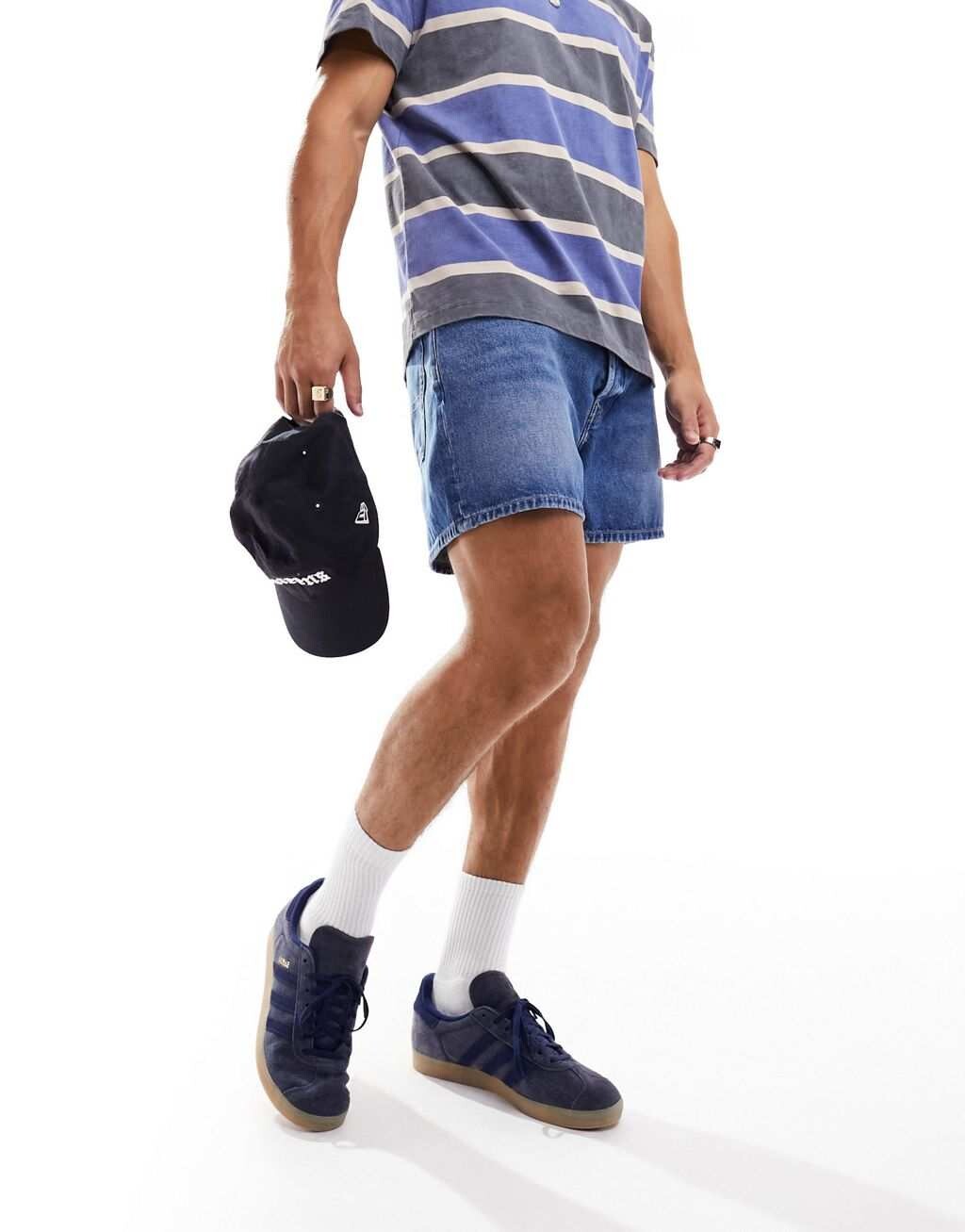 

Темные джинсовые пляжные шорты Tommy Jeans