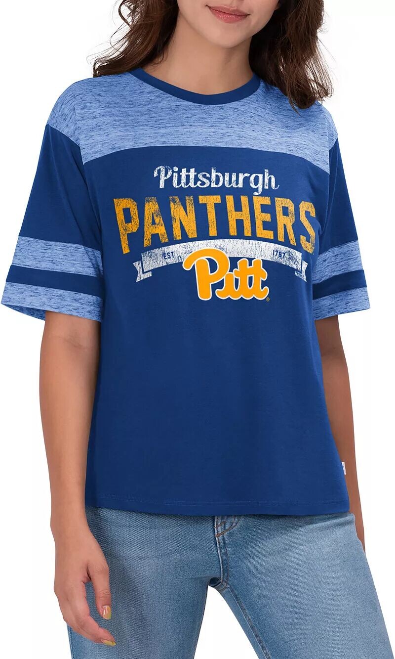 

Синяя женская футболка Touch by Alyssa Milano Pitt Panthers All Star