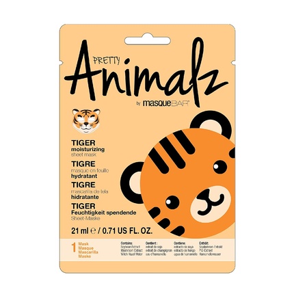 Тканевая маска Pretty Animalz Tiger, Masque Bar