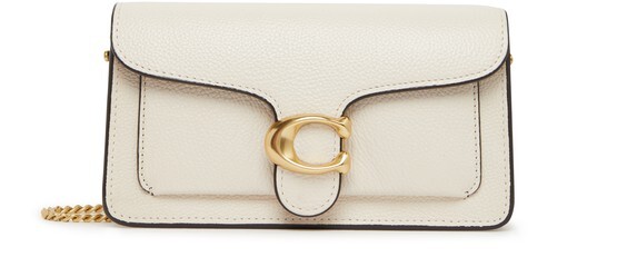 

Клатч-цепочка с полосатым узором Coach
