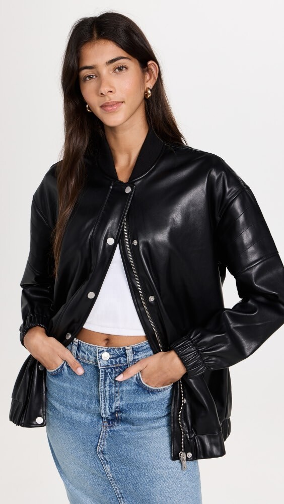 

Куртка Avec Les Filles Bomber, черный