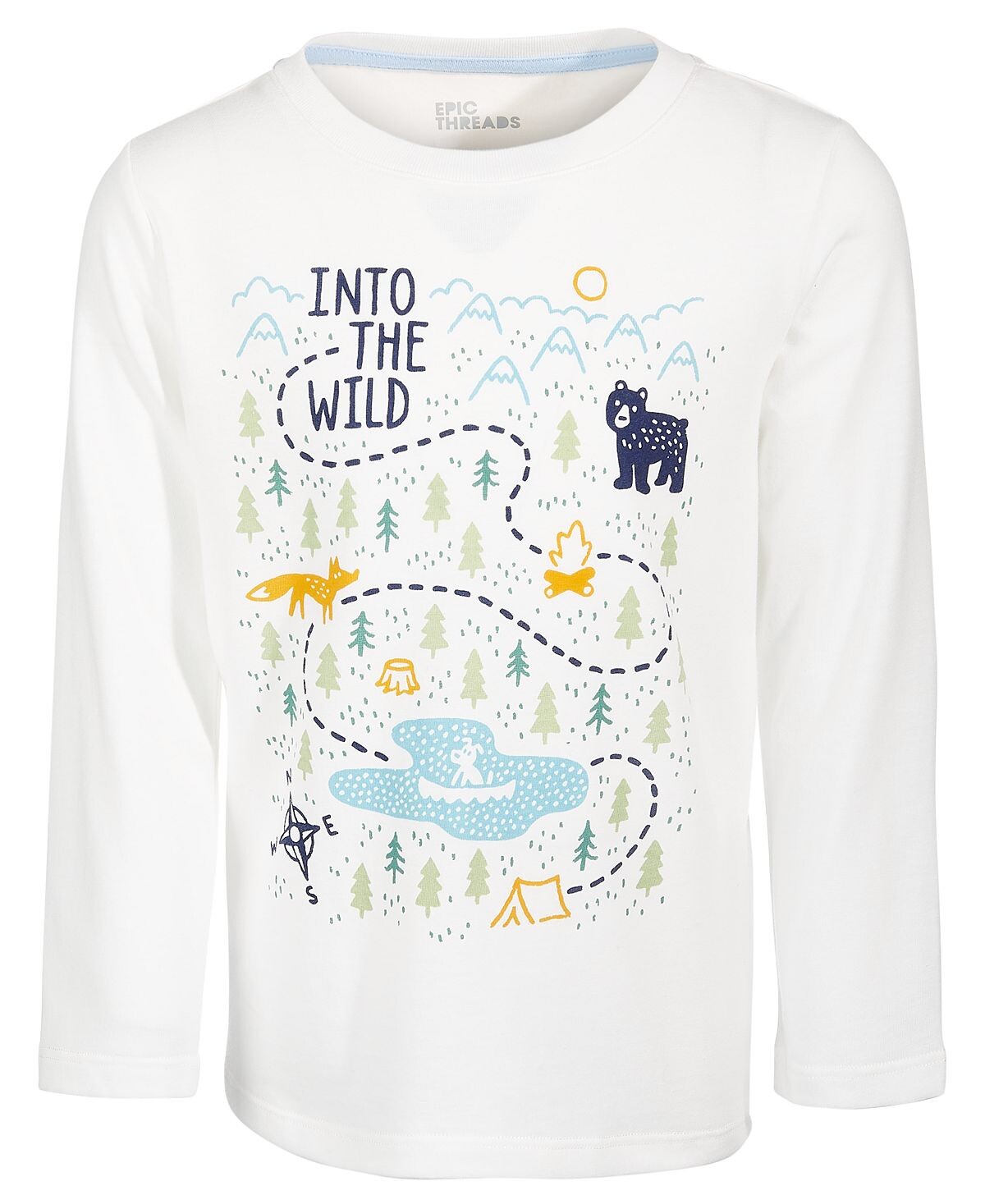 

Футболка с рисунком Little Boys Into the Wild, созданная для Macy's Epic Threads