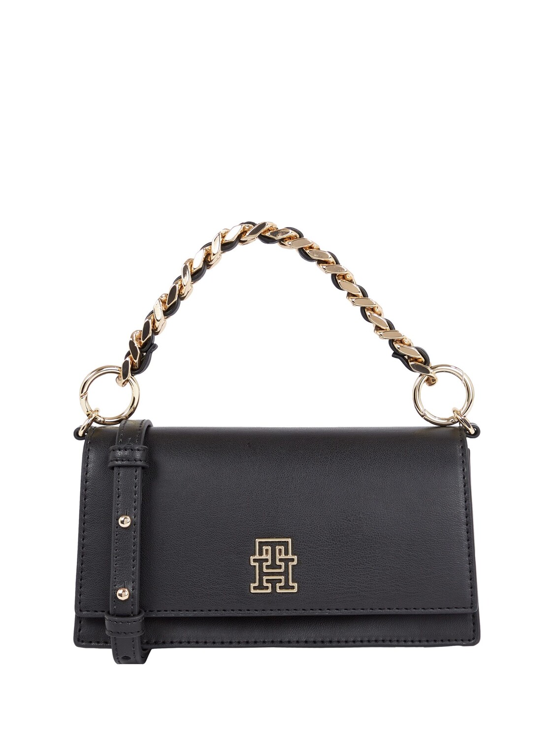 

Сумка через плечо с эмблемой TH Tommy Hilfiger, черный