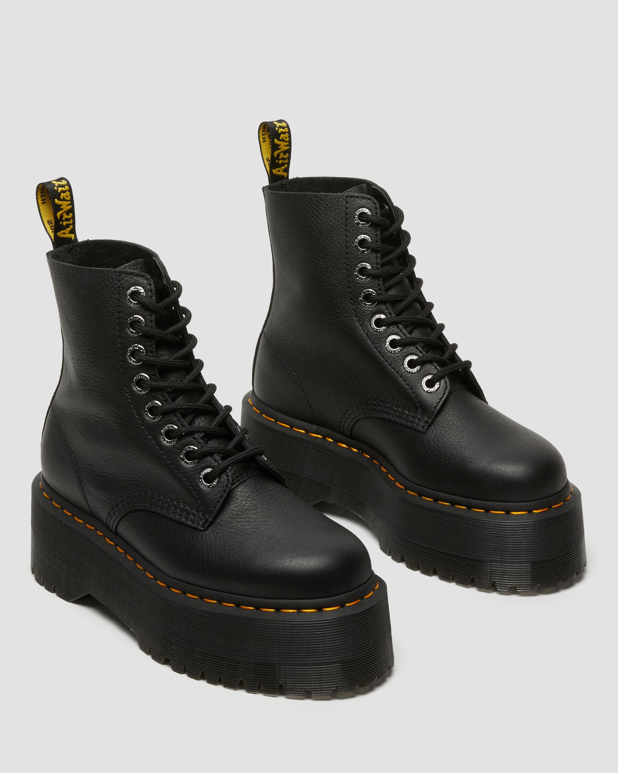 Кожаные ботинки на платформе 1460 Pascal Max Dr. Martens – заказать с  доставкой из-за рубежа через онлайн-сервис «CDEK.Shopping»