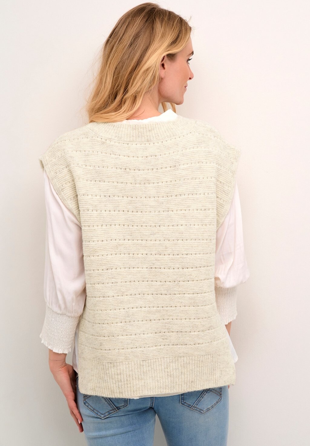 

Топ CRKIKO Cream, цвет Mottled Beige
