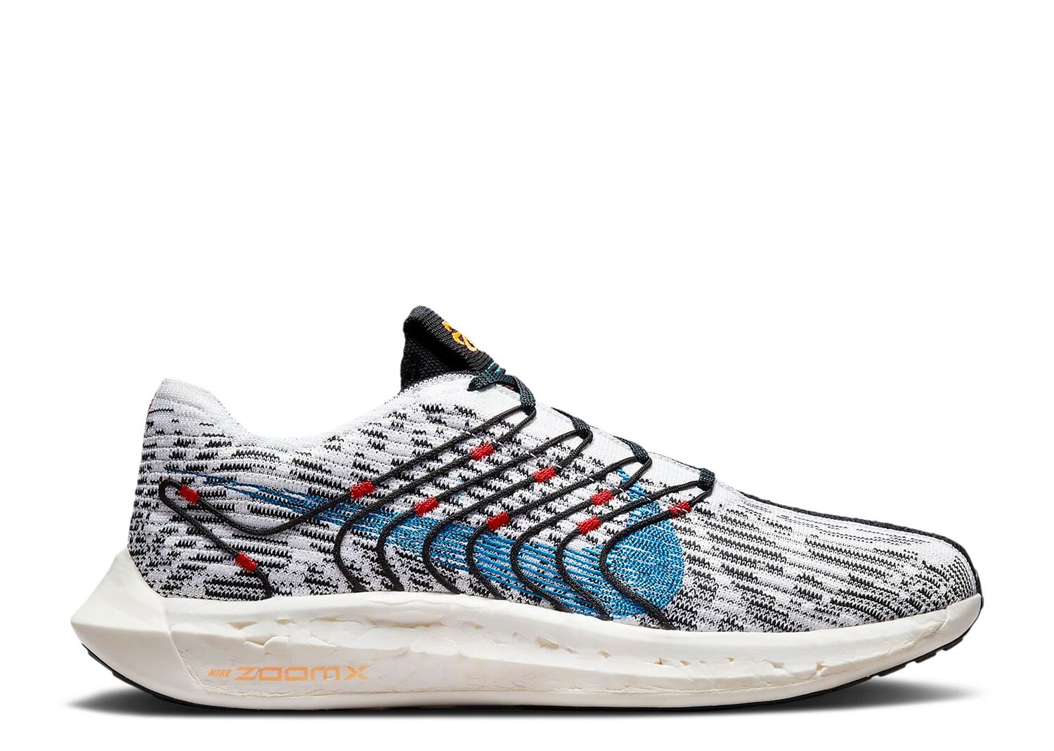 

Кроссовки Nike Pegasus Turbo Next Nature 'White Photo Blue Red', белый, Белый;серый